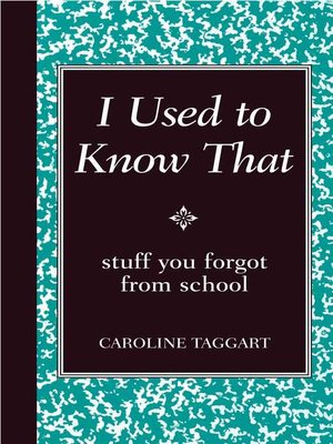 Stuff You Forgot from School - ebook
